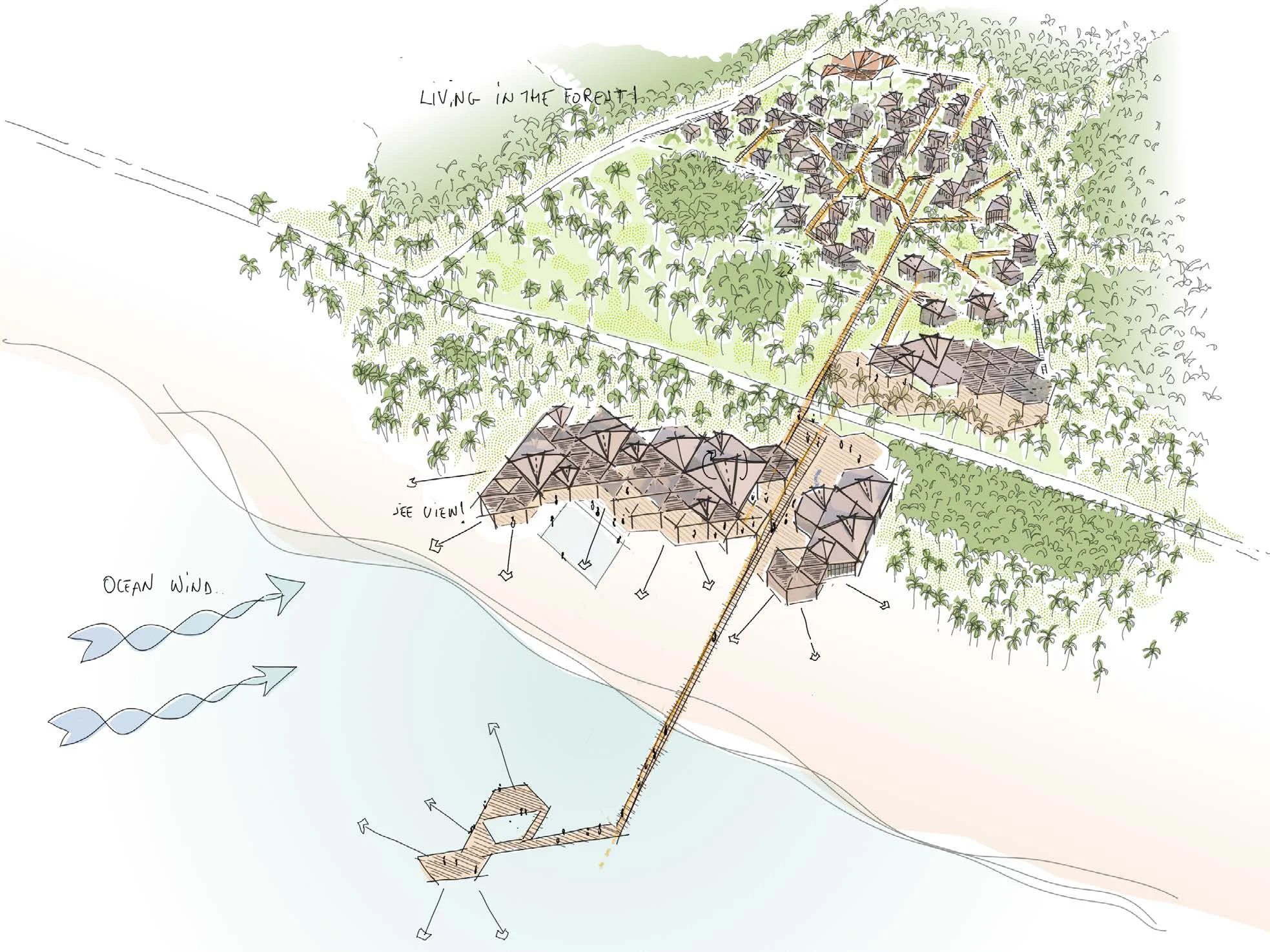 Mangalore Resort Project Drawing