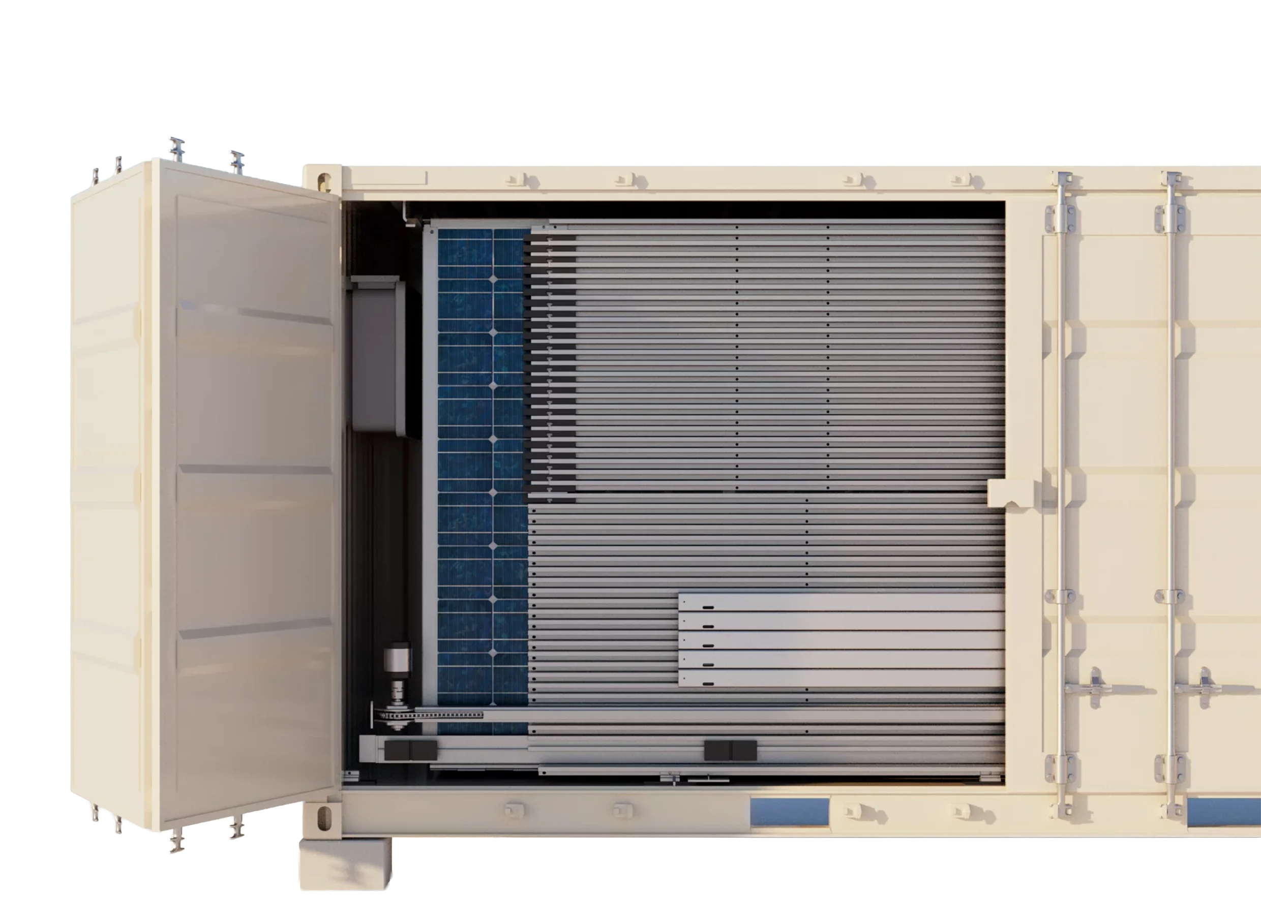 Solarfold Mobile PV Container Deployment
